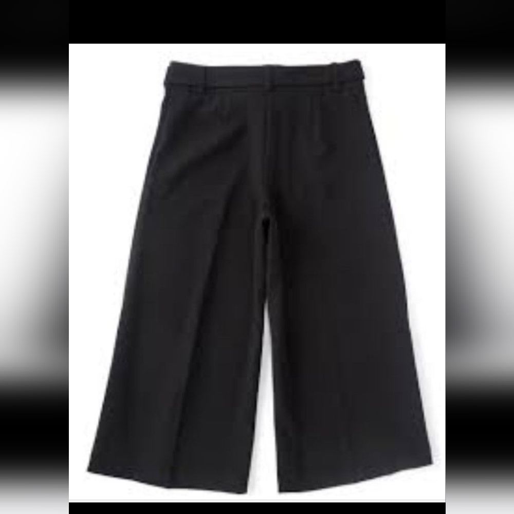 Vtg Metro GIRL  Women Pants Size  20 Black  Straight Crop Made In USA